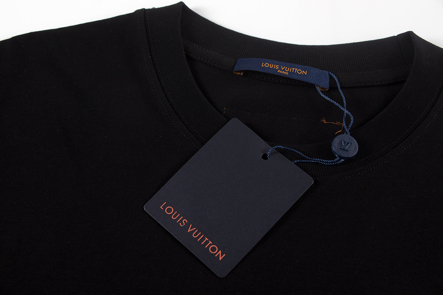 250604 New jacquard embroidery heavy work T-shirt