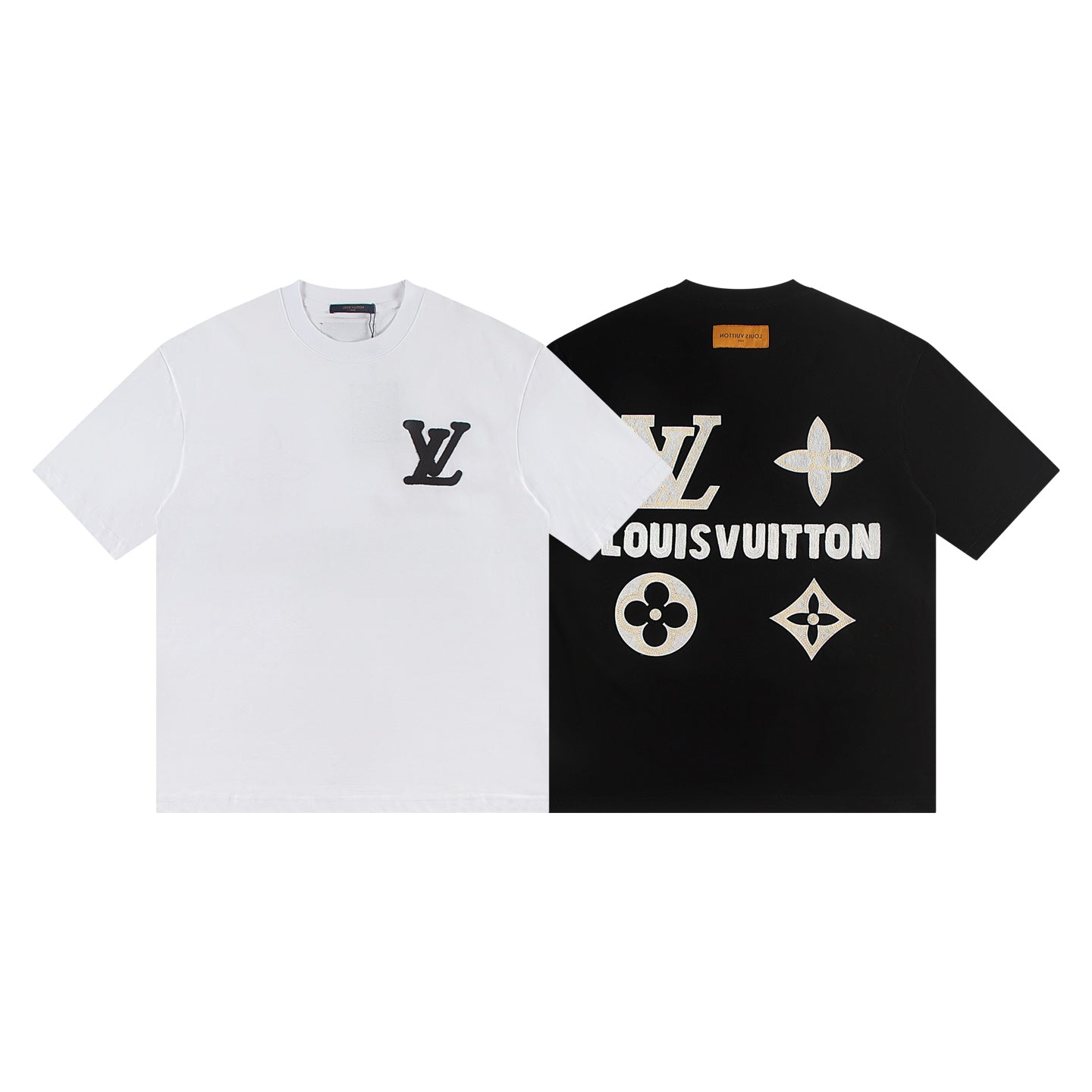 250604 New jacquard embroidery heavy work T-shirt