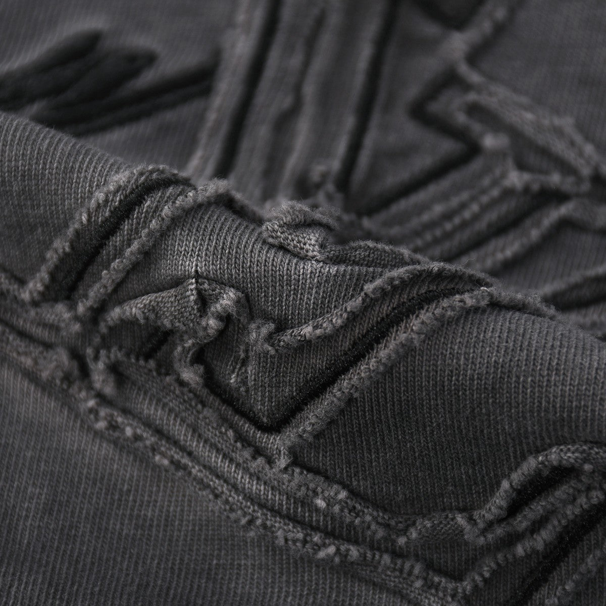 250604 New jacquard embroidery heavy work T-shirt