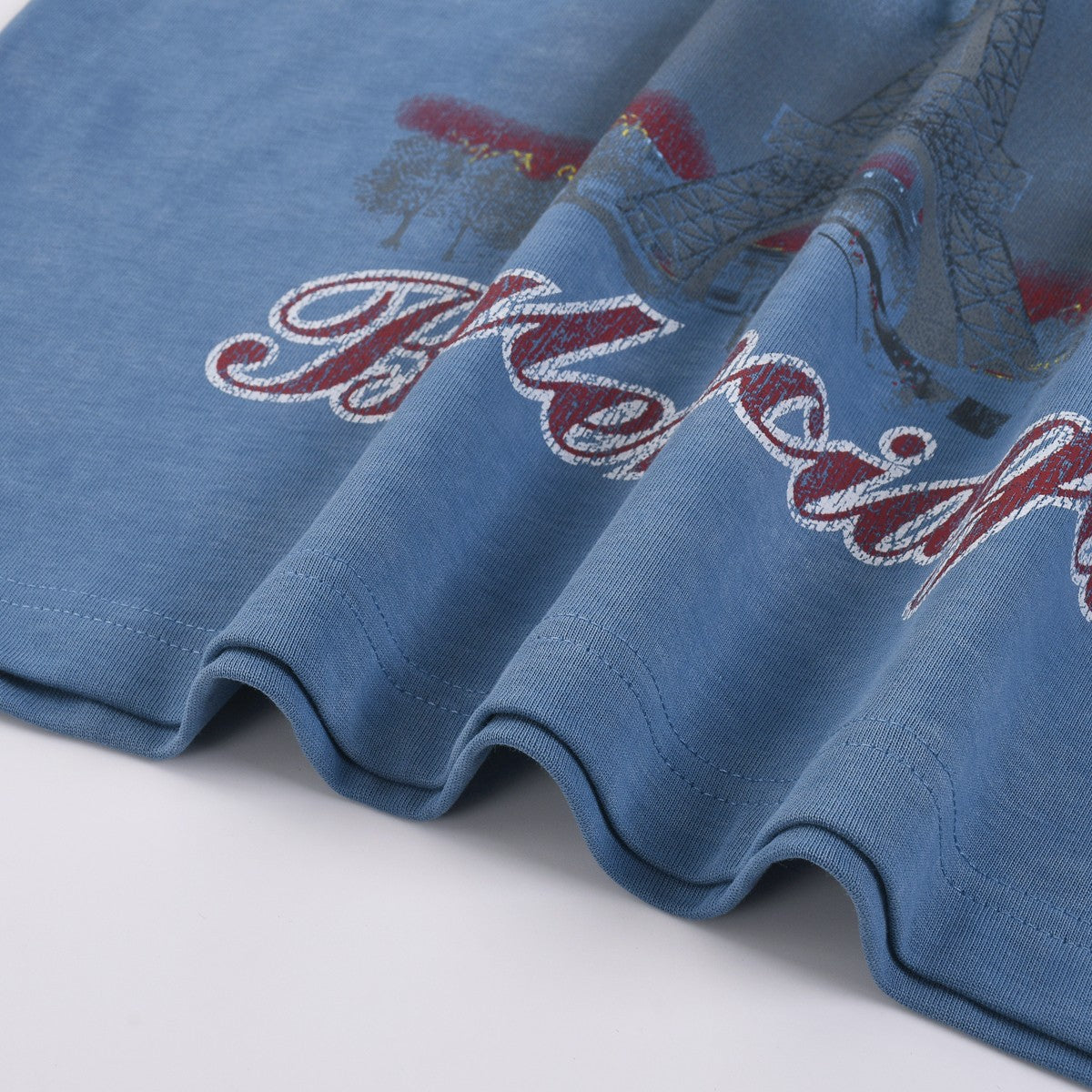 250604 New wax-dyed and aged T-shirt