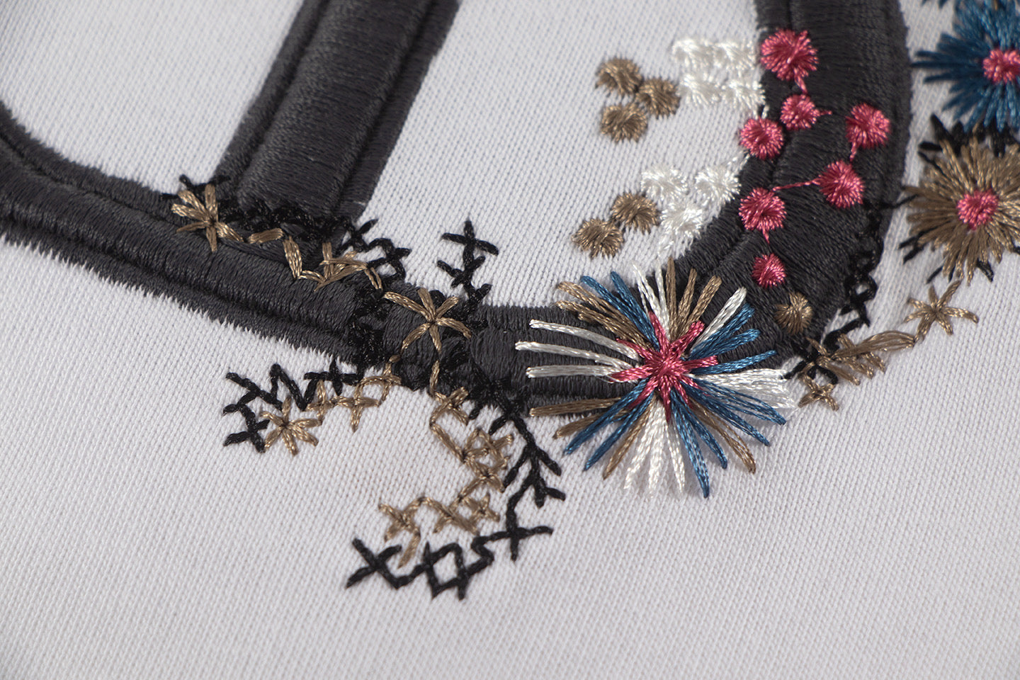 250614 New high-quality embroidered T-shirts