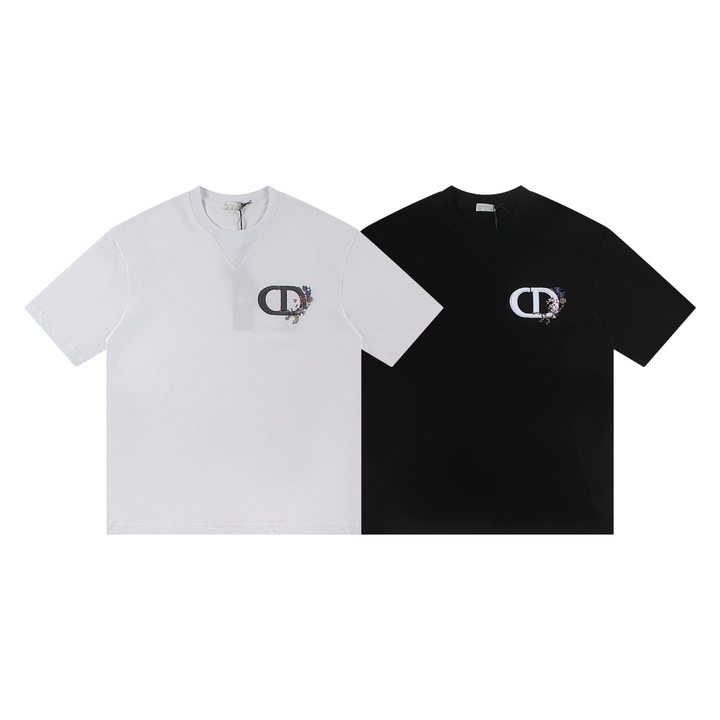 250614 New high-quality embroidered T-shirts