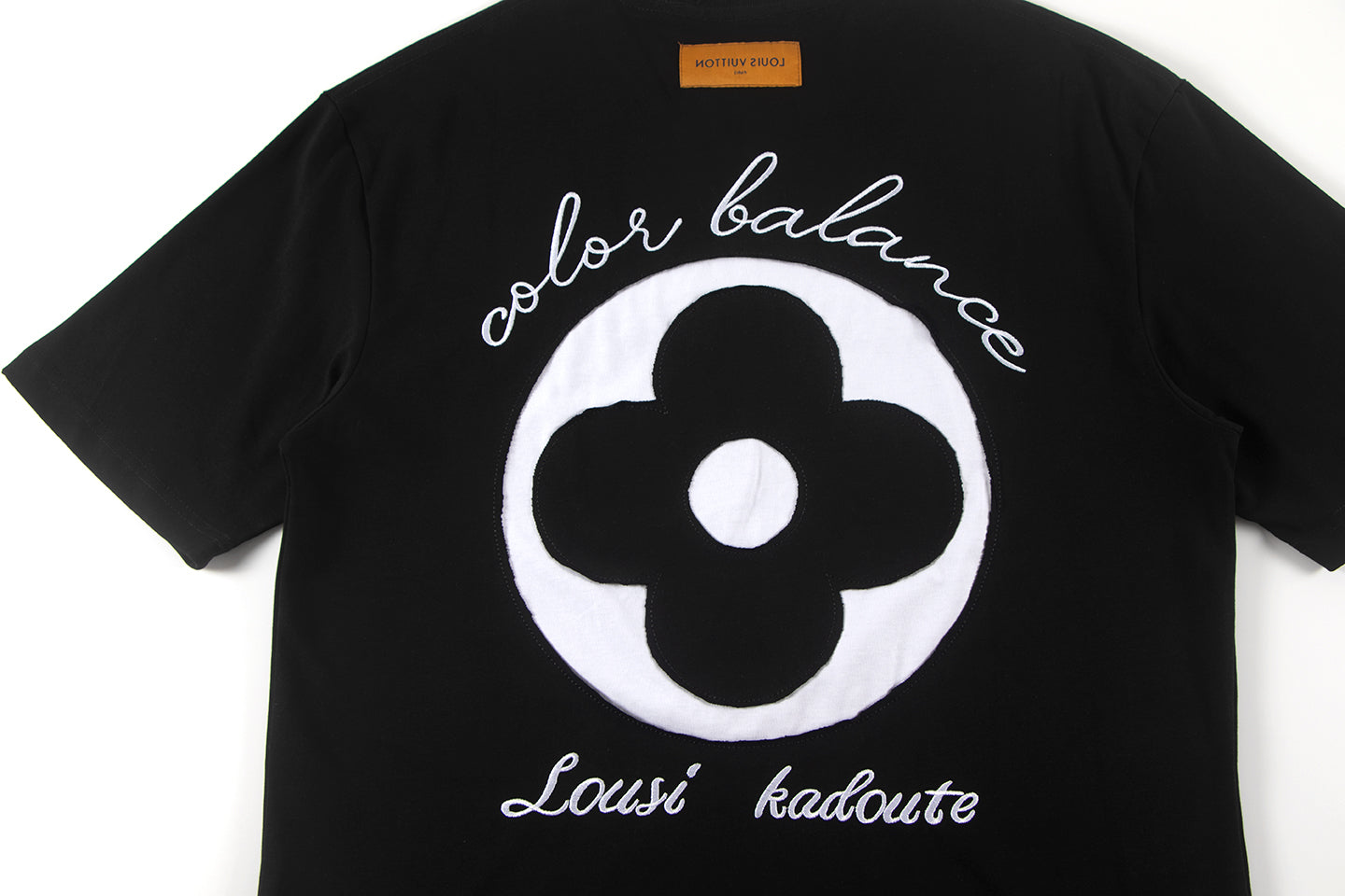 250614 New high-quality embroidered patch T-shirt