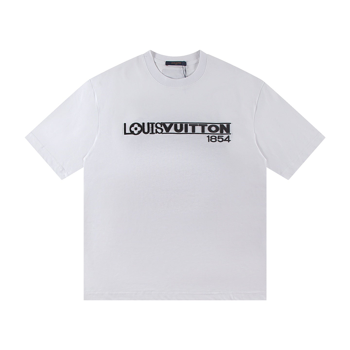 250614 New high-quality embroidered patch T-shirt