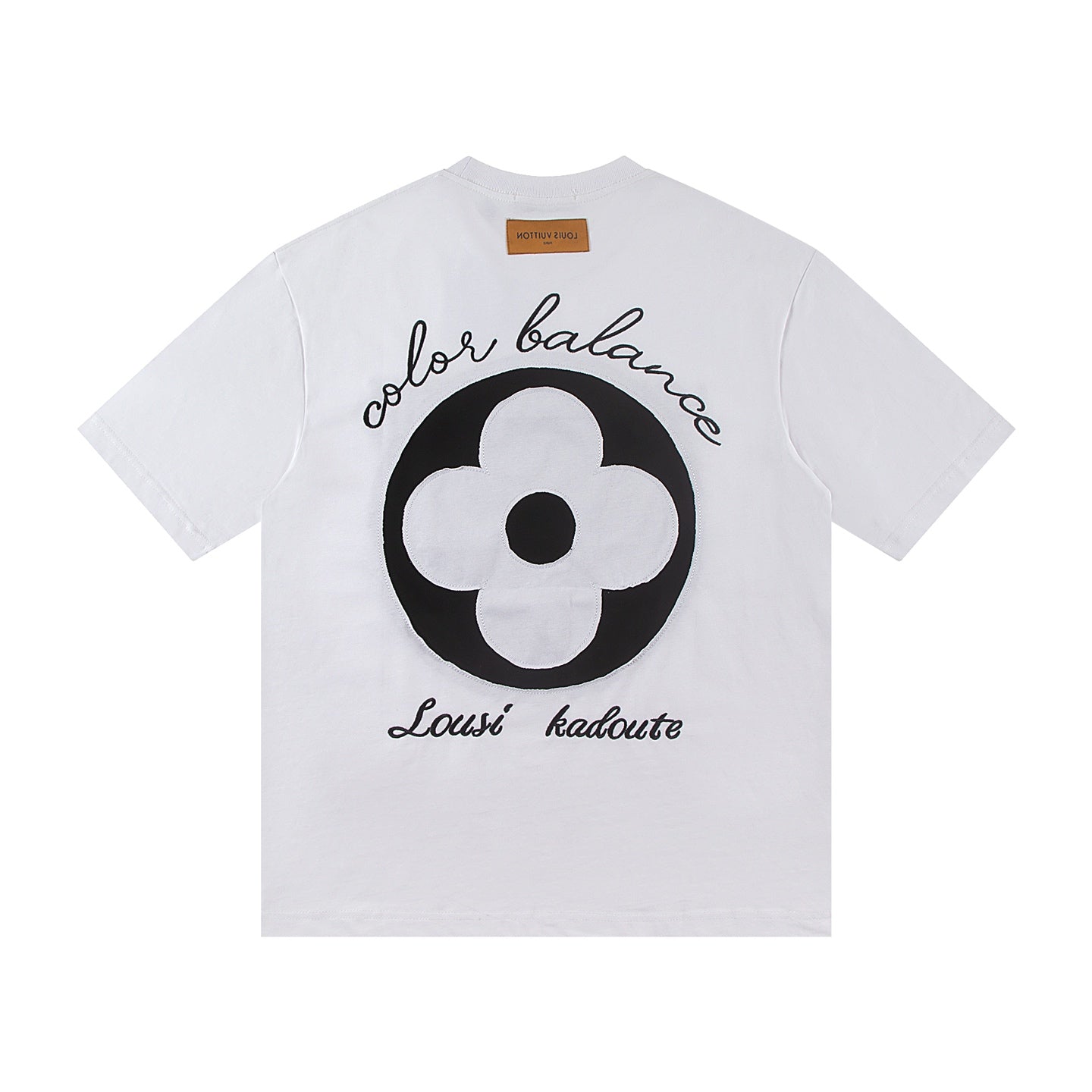 250614 New high-quality embroidered patch T-shirt