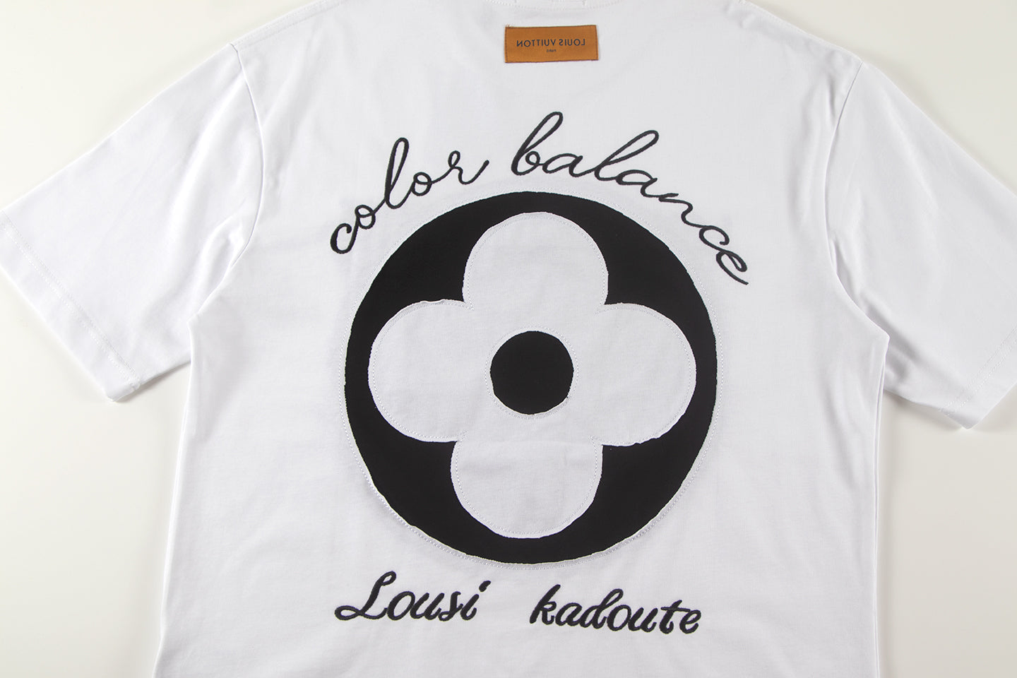 250614 New high-quality embroidered patch T-shirt