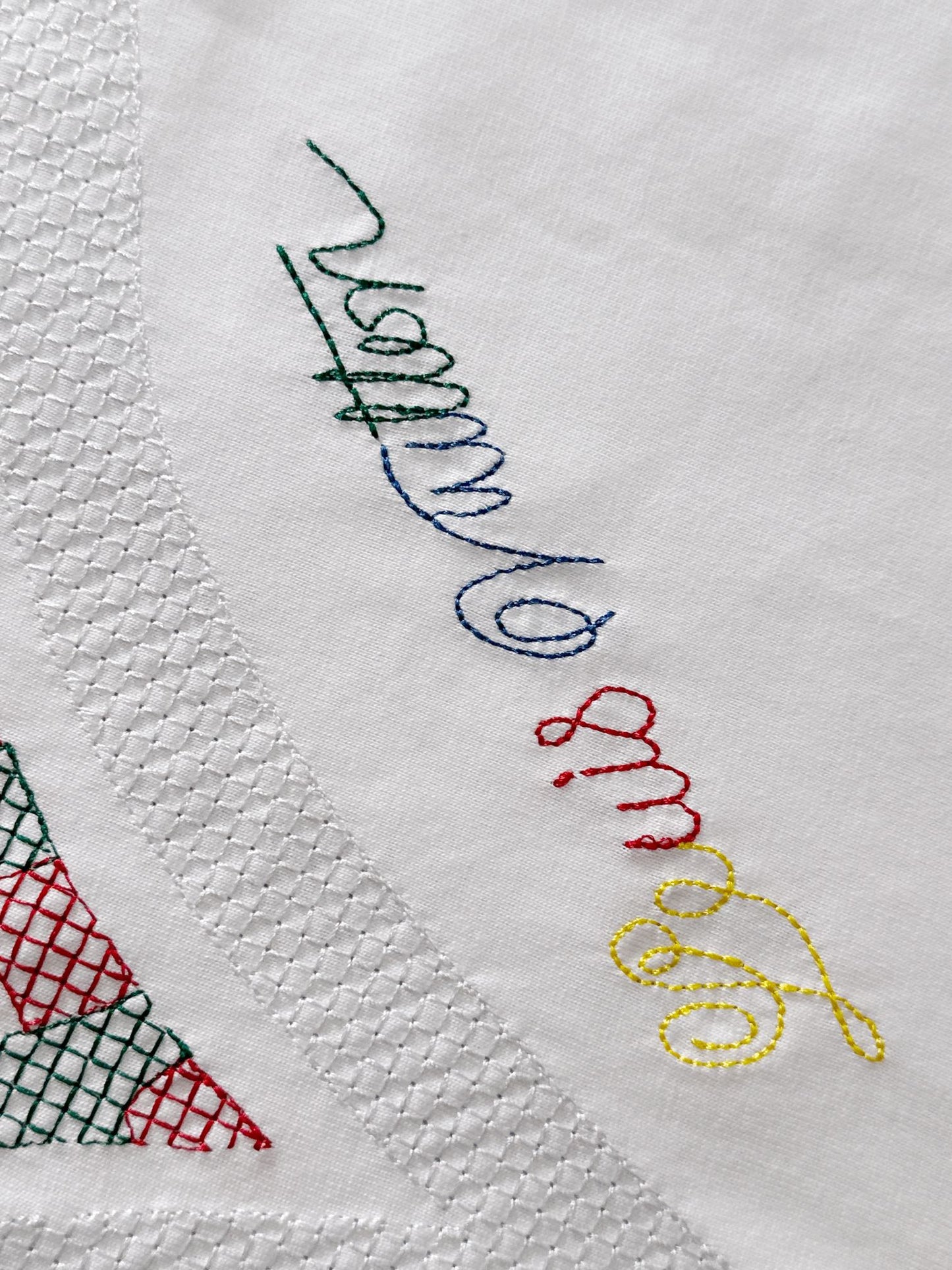 250614 New high-quality embroidered patchwork T-shirt
