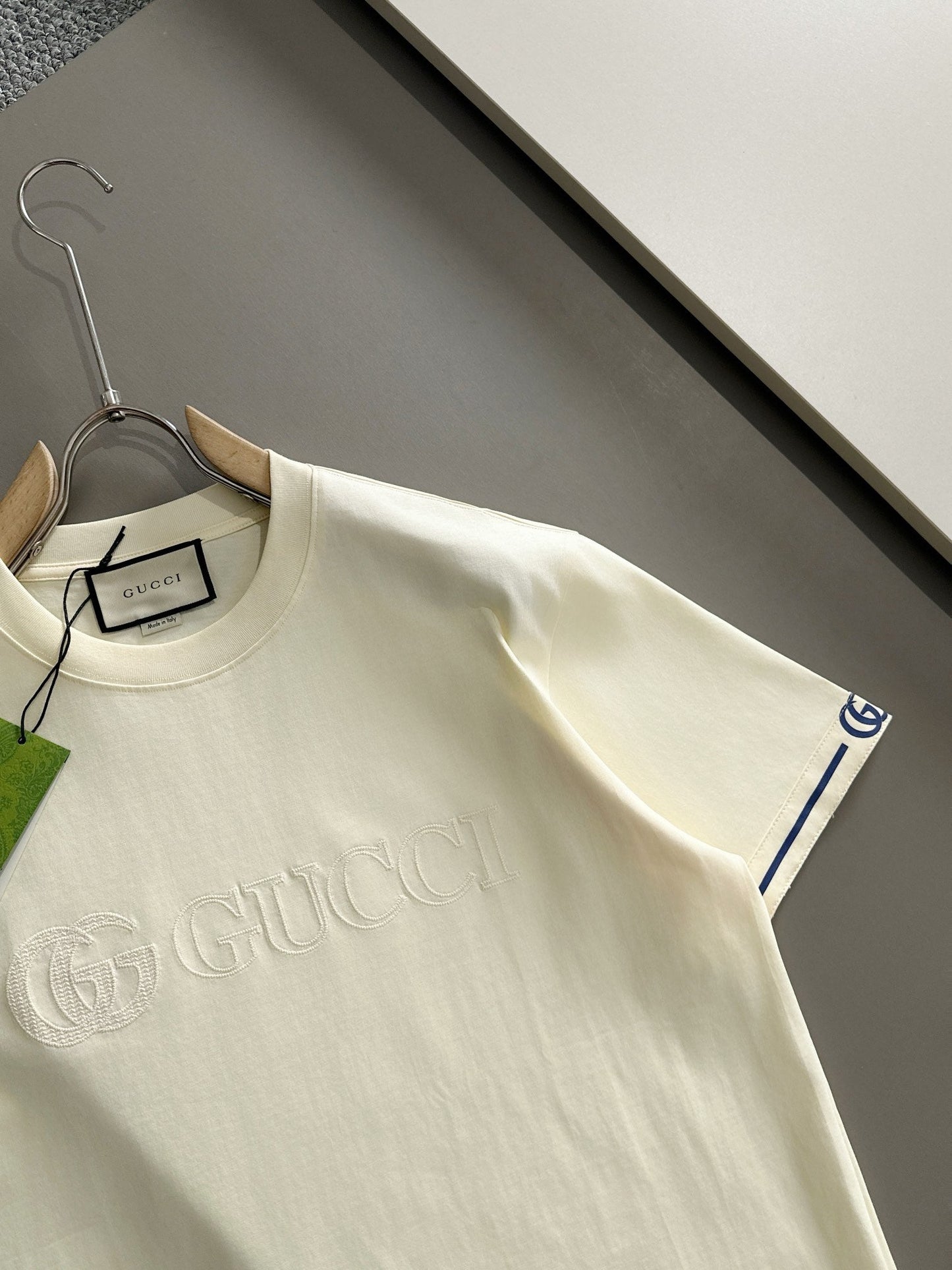 250614 New high-quality embroidered patchwork T-shirt