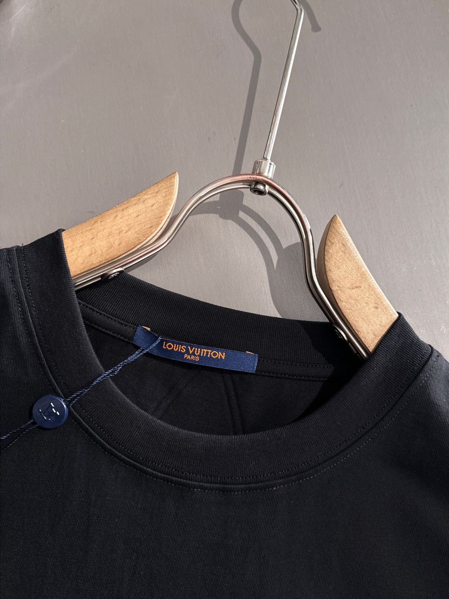 250614 New high-quality embroidered patchwork T-shirt