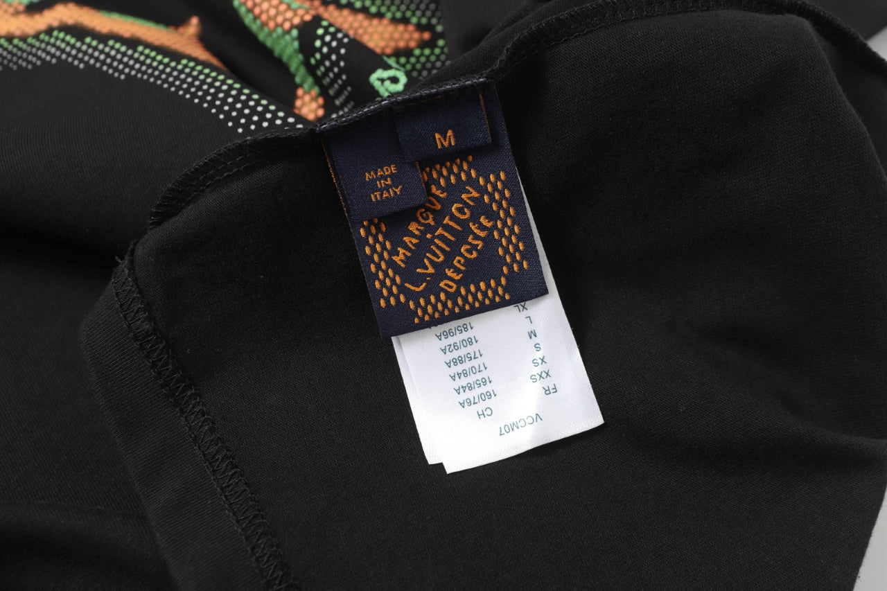 250614 New high-quality four-leaf clover direct-printed T-shirt