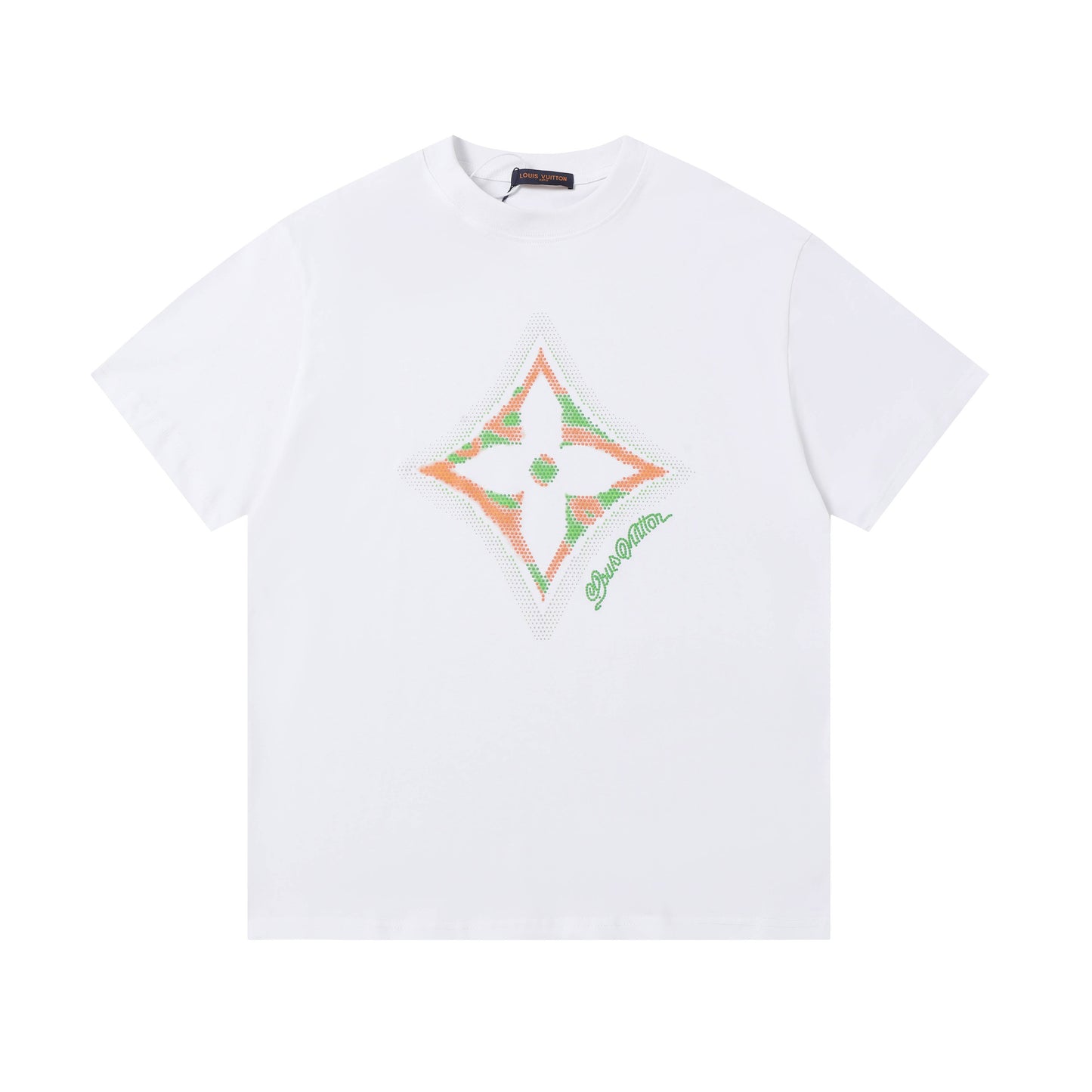 250614 New high-quality four-leaf clover direct-printed T-shirt