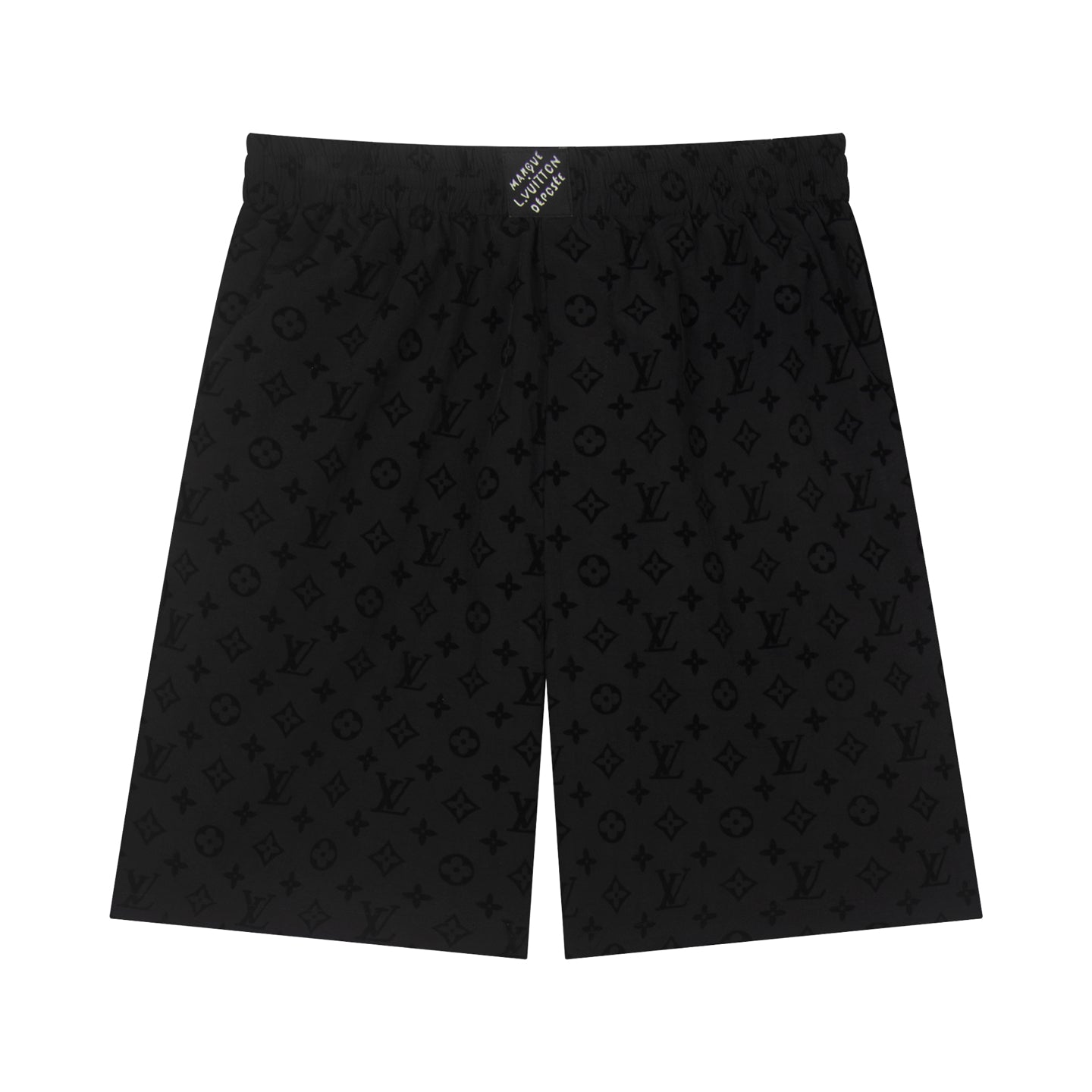 250614 New high-quality flocking pattern shorts