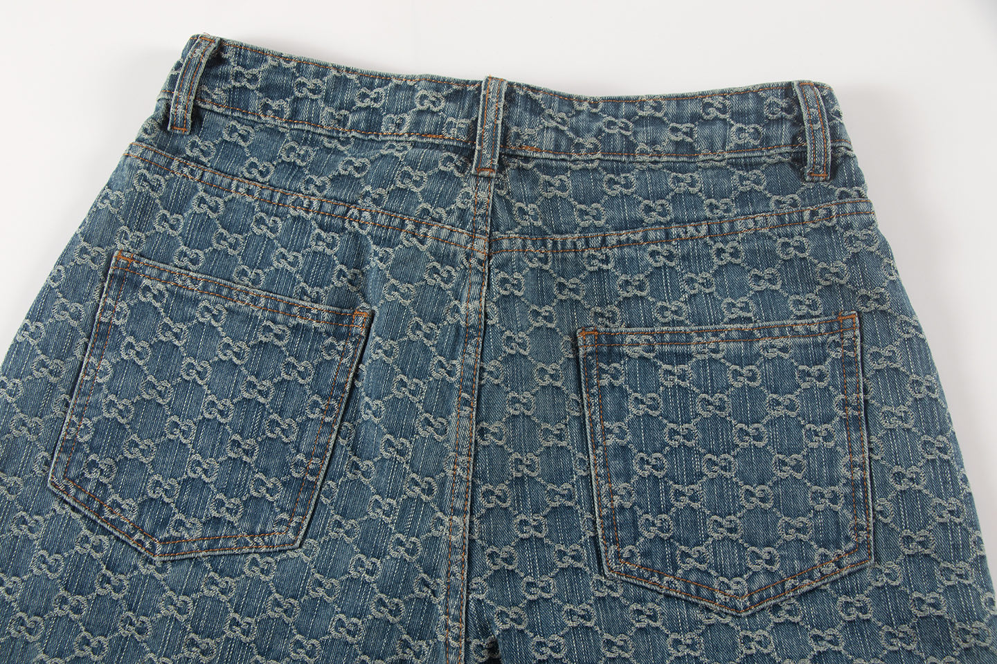250614 New high-quality casual jacquard denim shorts