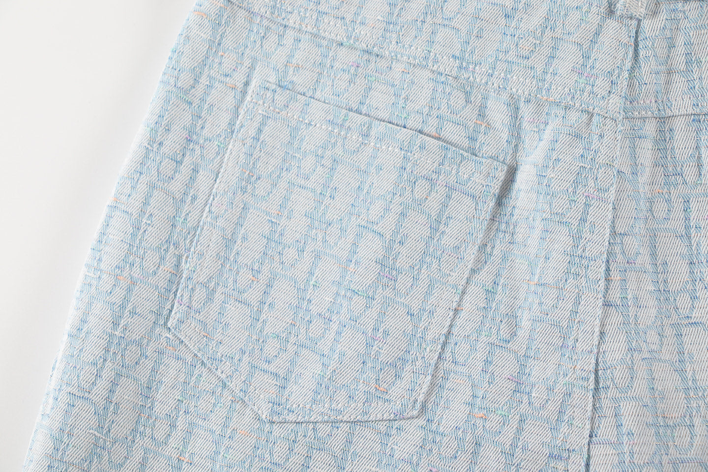 250614 New high-quality casual jacquard denim shorts