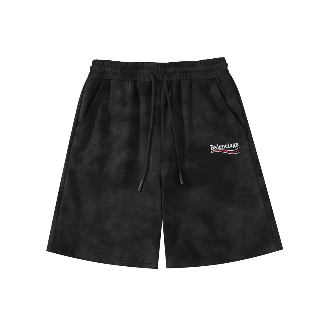 250617 New high-quality knitted washed cotton shorts