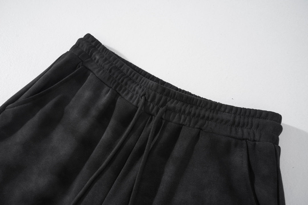 250617 New high-quality knitted washed cotton shorts