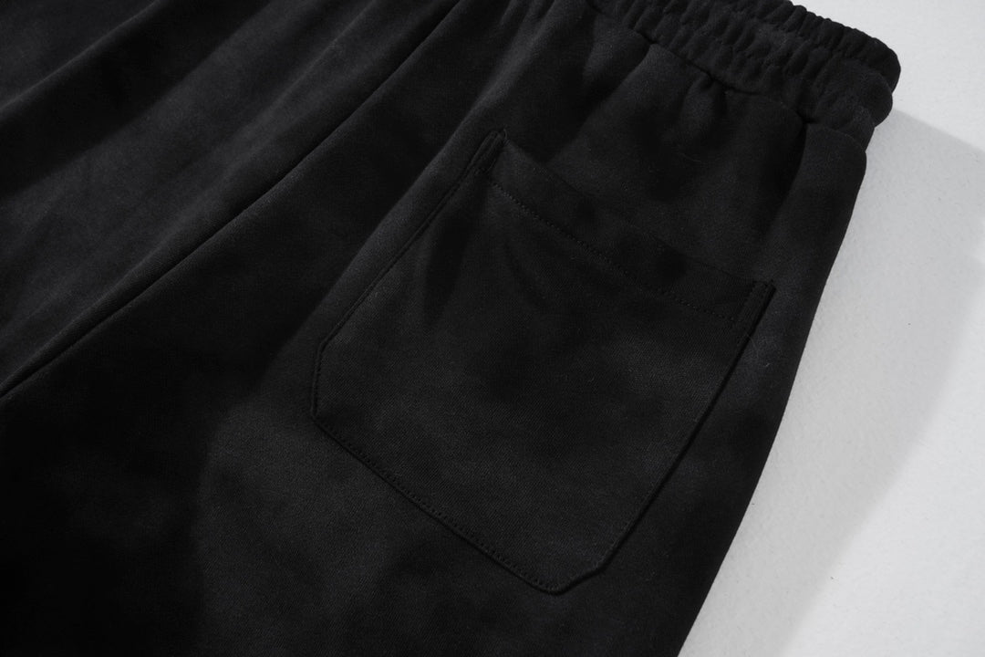 250617 New high-quality knitted washed cotton shorts