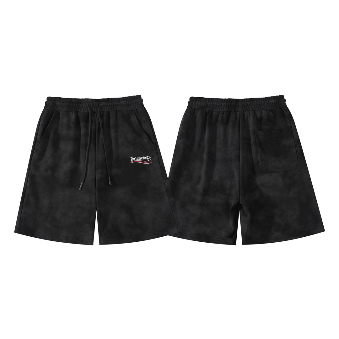 250617 New high-quality knitted washed cotton shorts