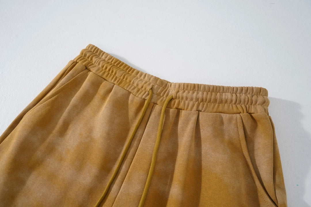 250617 New high-quality knitted washed cotton shorts