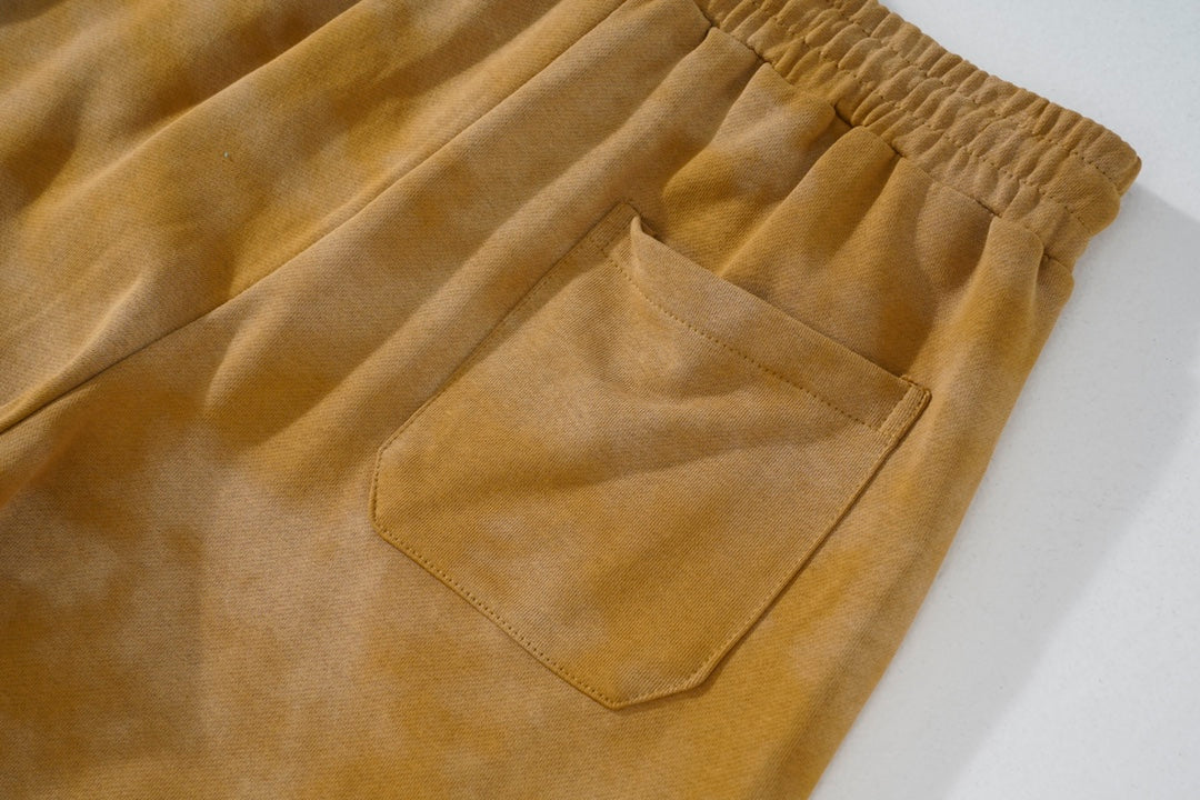 250617 New high-quality knitted washed cotton shorts