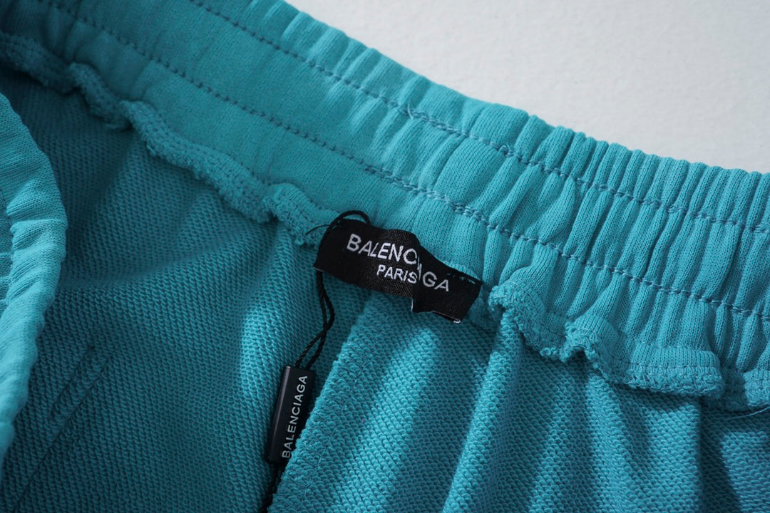 250617 New high-quality knitted washed cotton shorts