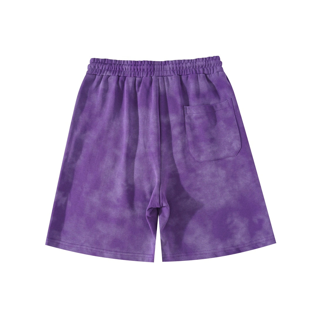 250617 New high-quality knitted washed cotton shorts