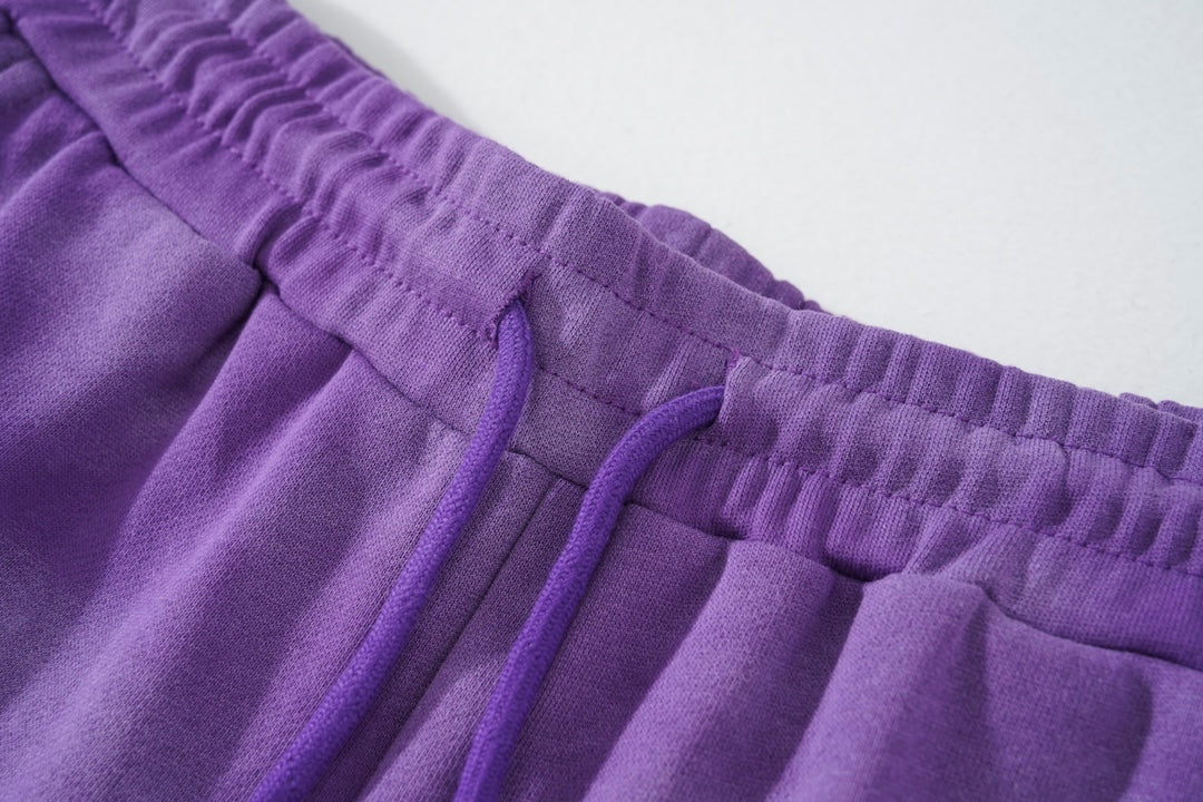 250617 New high-quality knitted washed cotton shorts