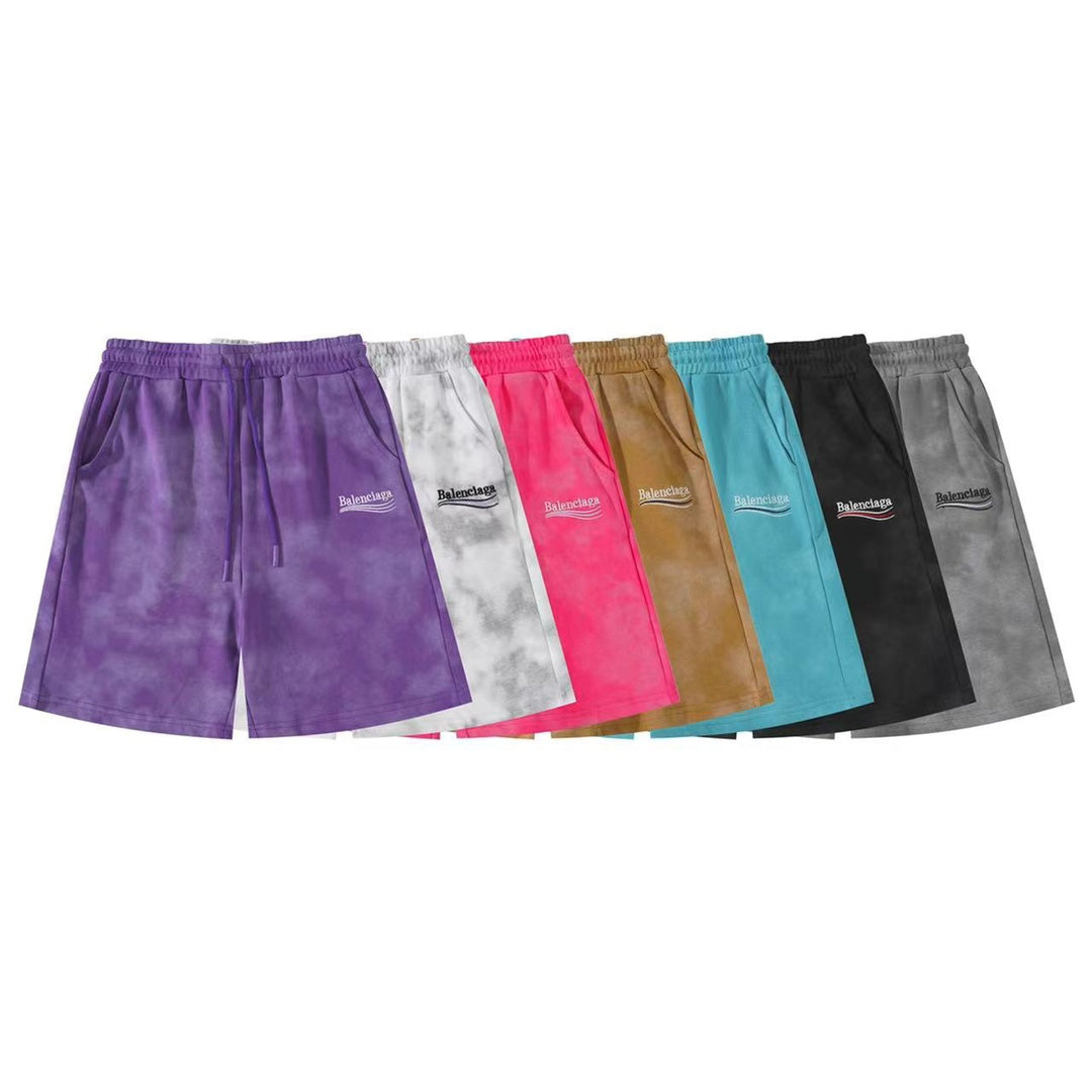 250617 New high-quality knitted washed cotton shorts