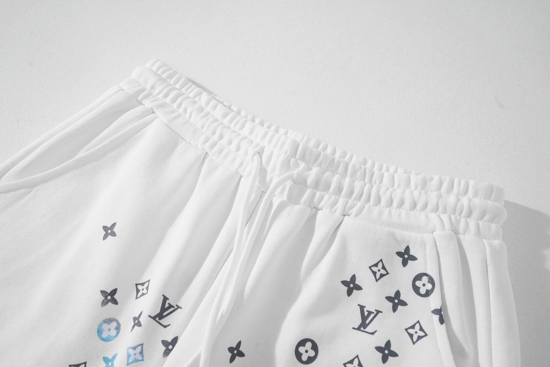 250617 New high-quality knitted washed cotton shorts