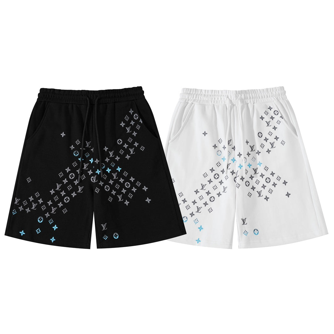 250617 New high-quality knitted washed cotton shorts