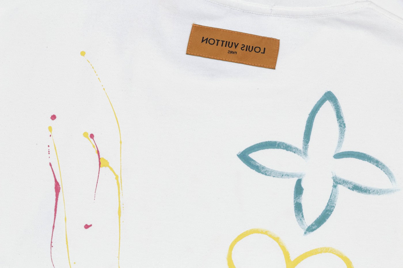 250617 New color hand-painted graffiti T-shirt