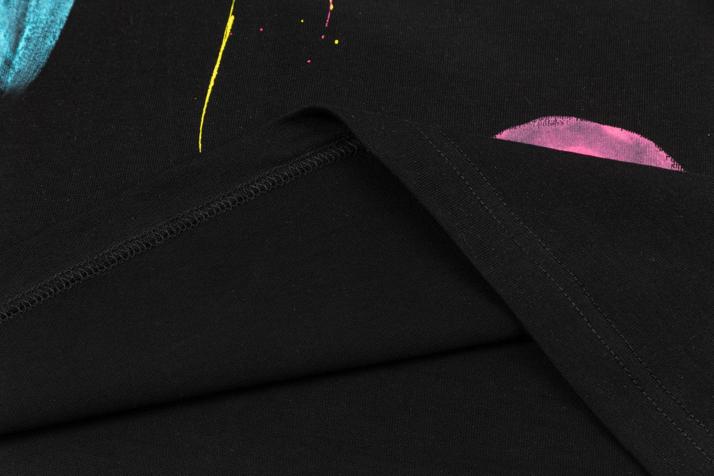 250617 New color hand-painted graffiti T-shirt