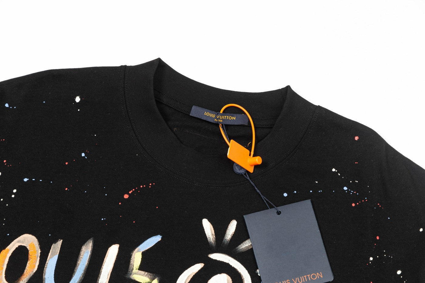 250617 New color hand-painted graffiti T-shirt