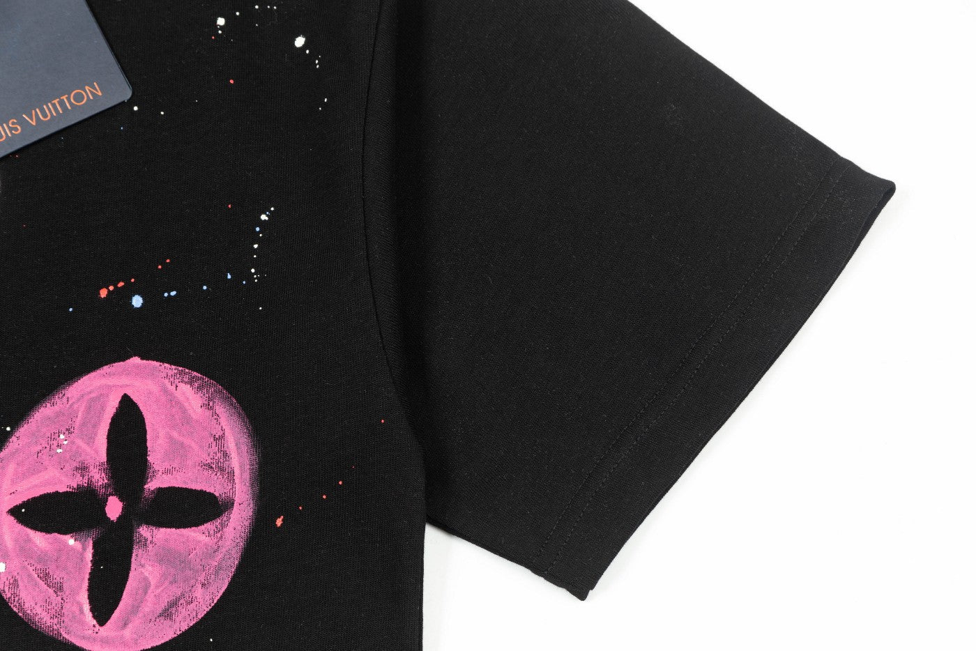 250617 New color hand-painted graffiti T-shirt