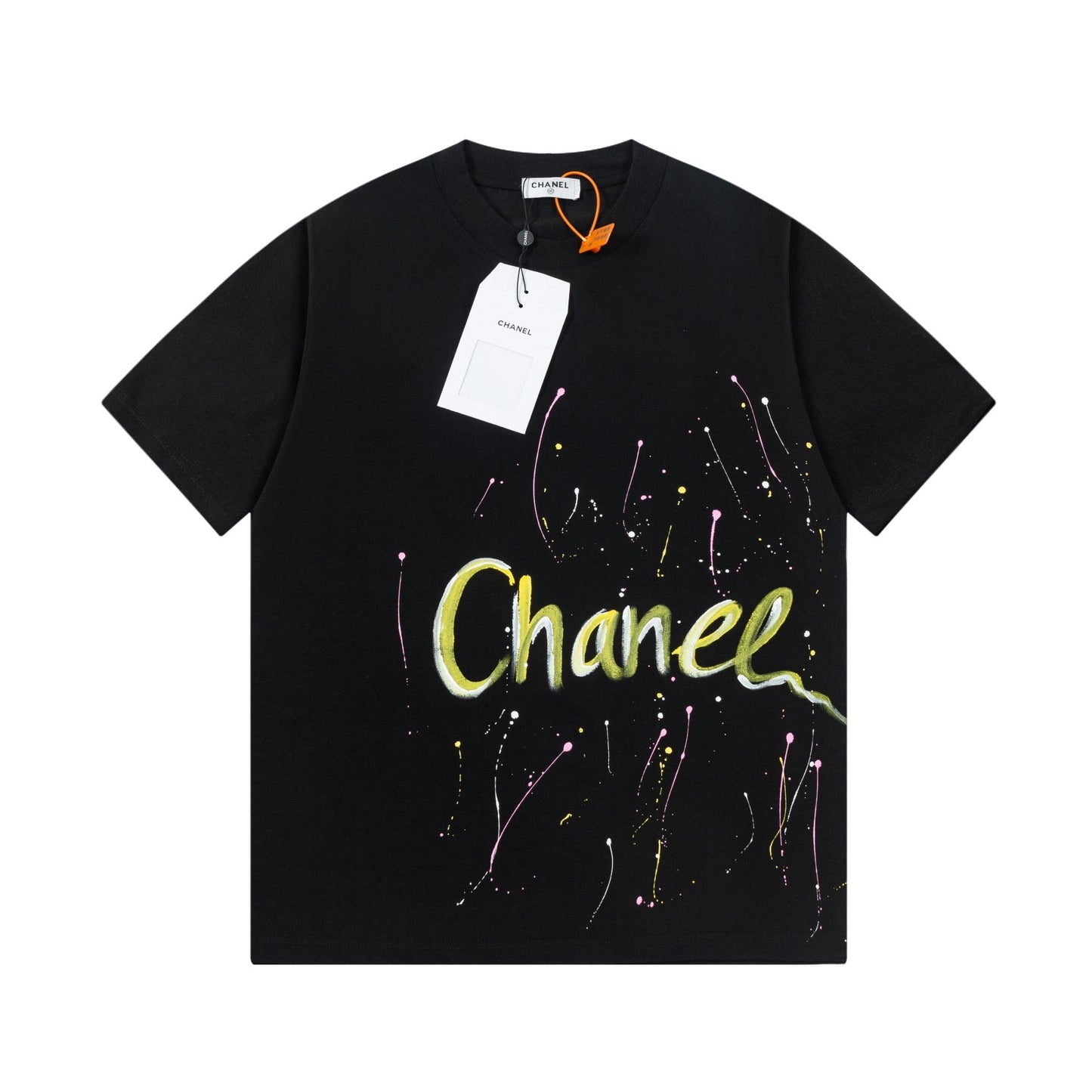 250617 New color hand-painted graffiti T-shirt