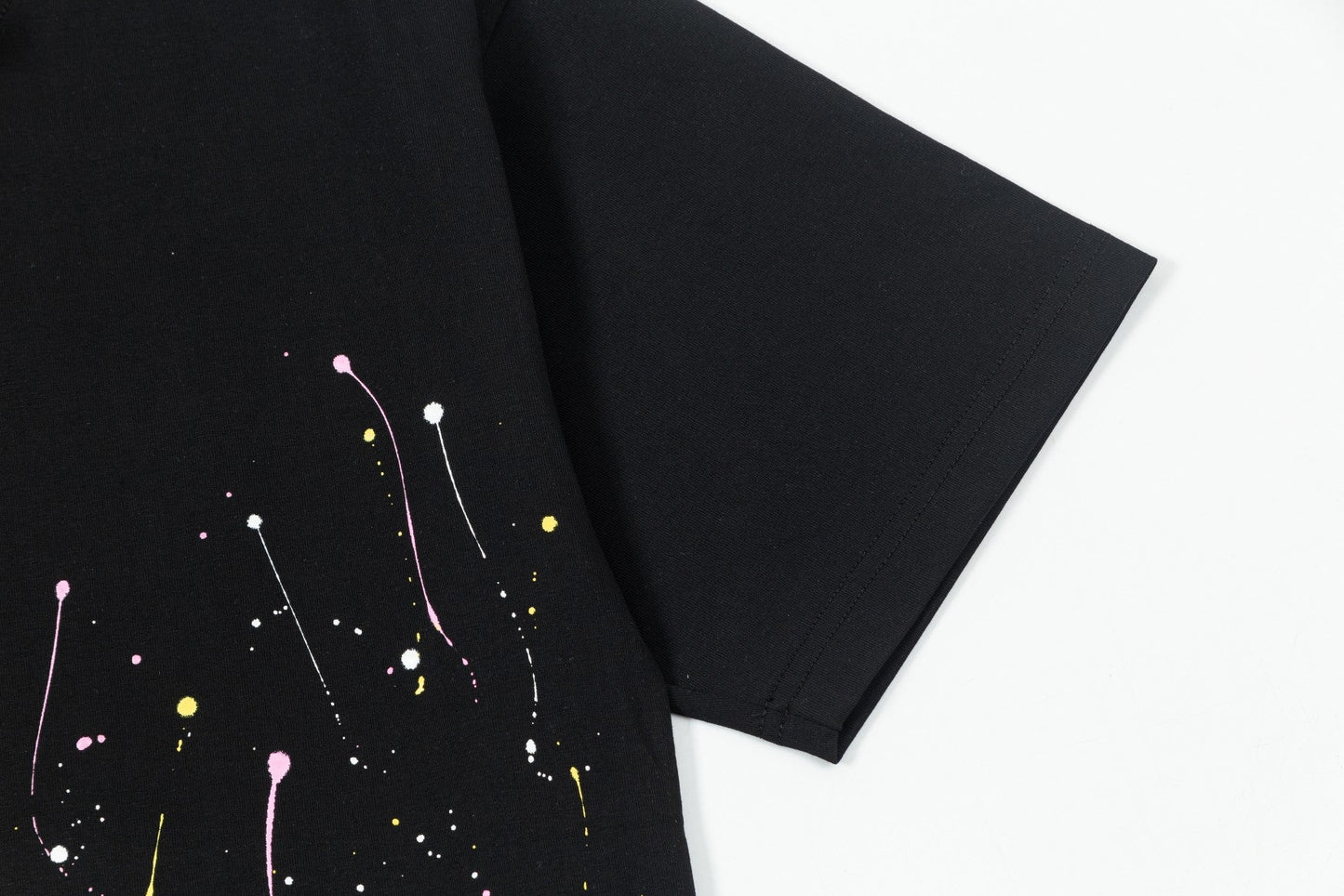 250617 New color hand-painted graffiti T-shirt