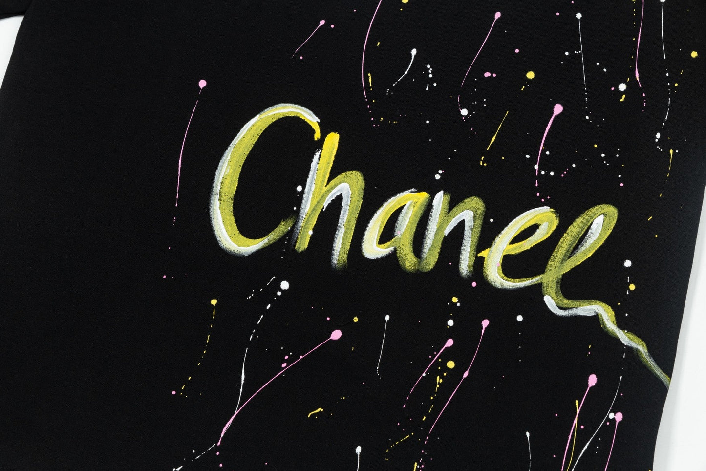 250617 New color hand-painted graffiti T-shirt