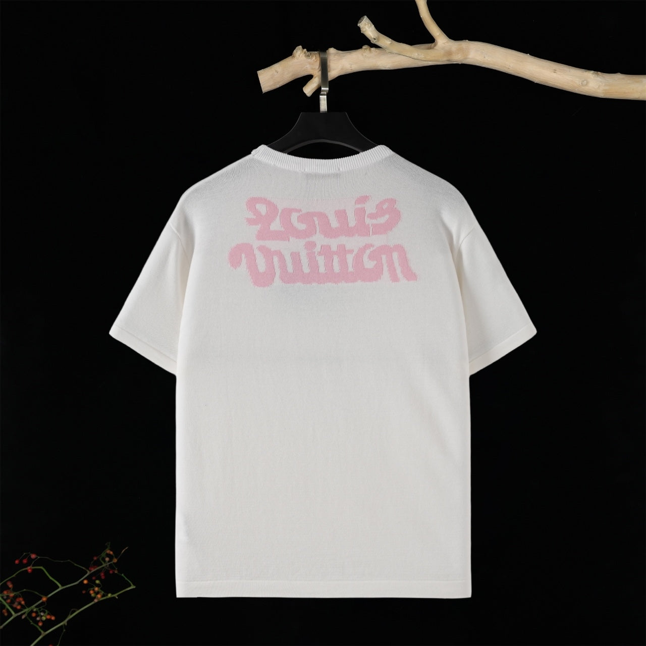 250617 New high-quality classic jacquard design knitted T-shirt