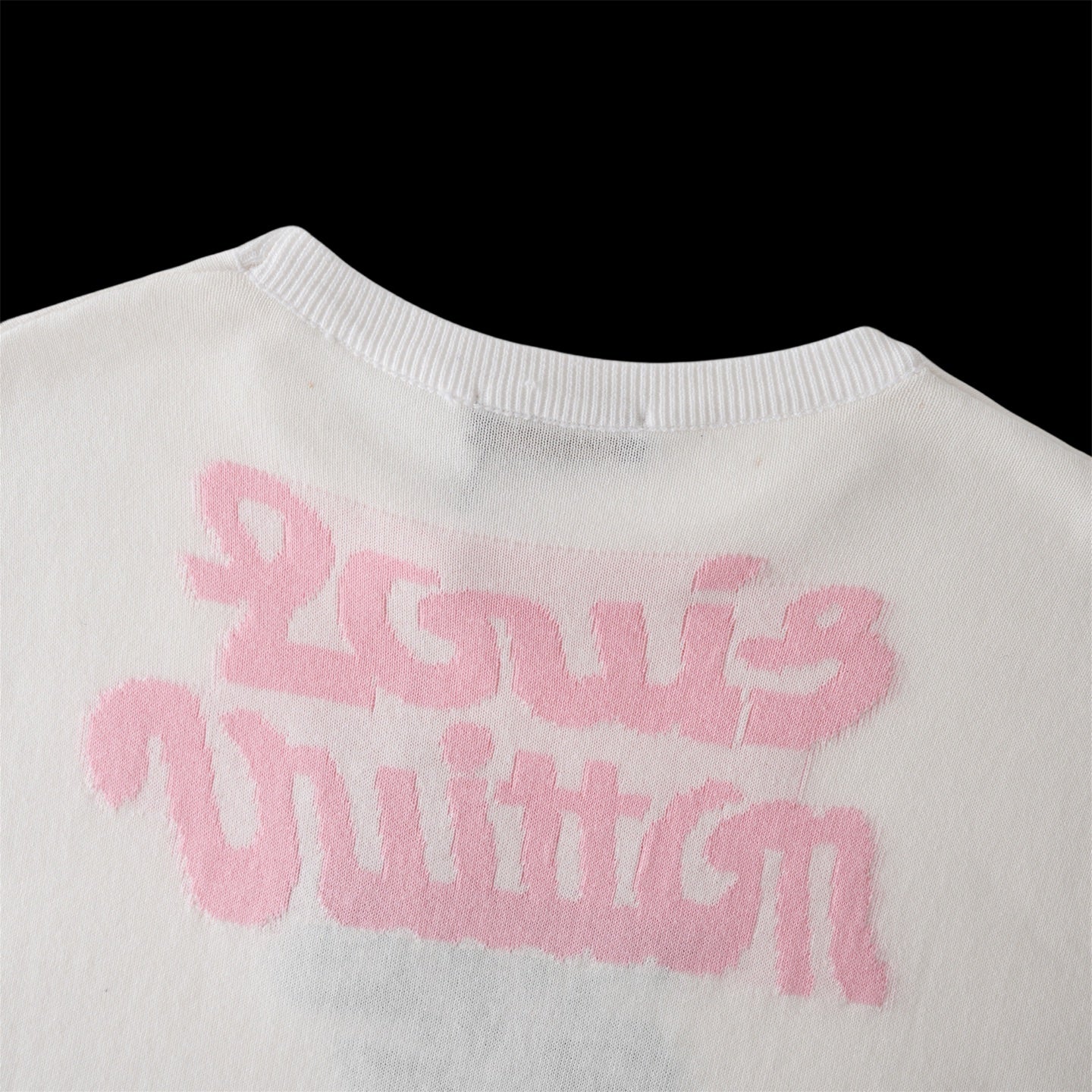 250617 New high-quality classic jacquard design knitted T-shirt
