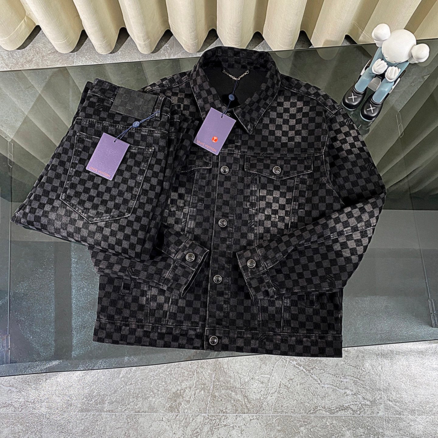 250617 New high-quality checkered jacket