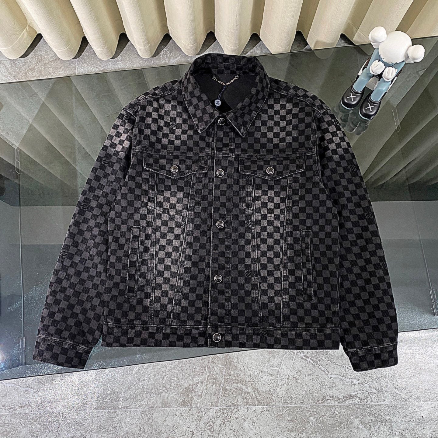 250617 New high-quality checkered jacket