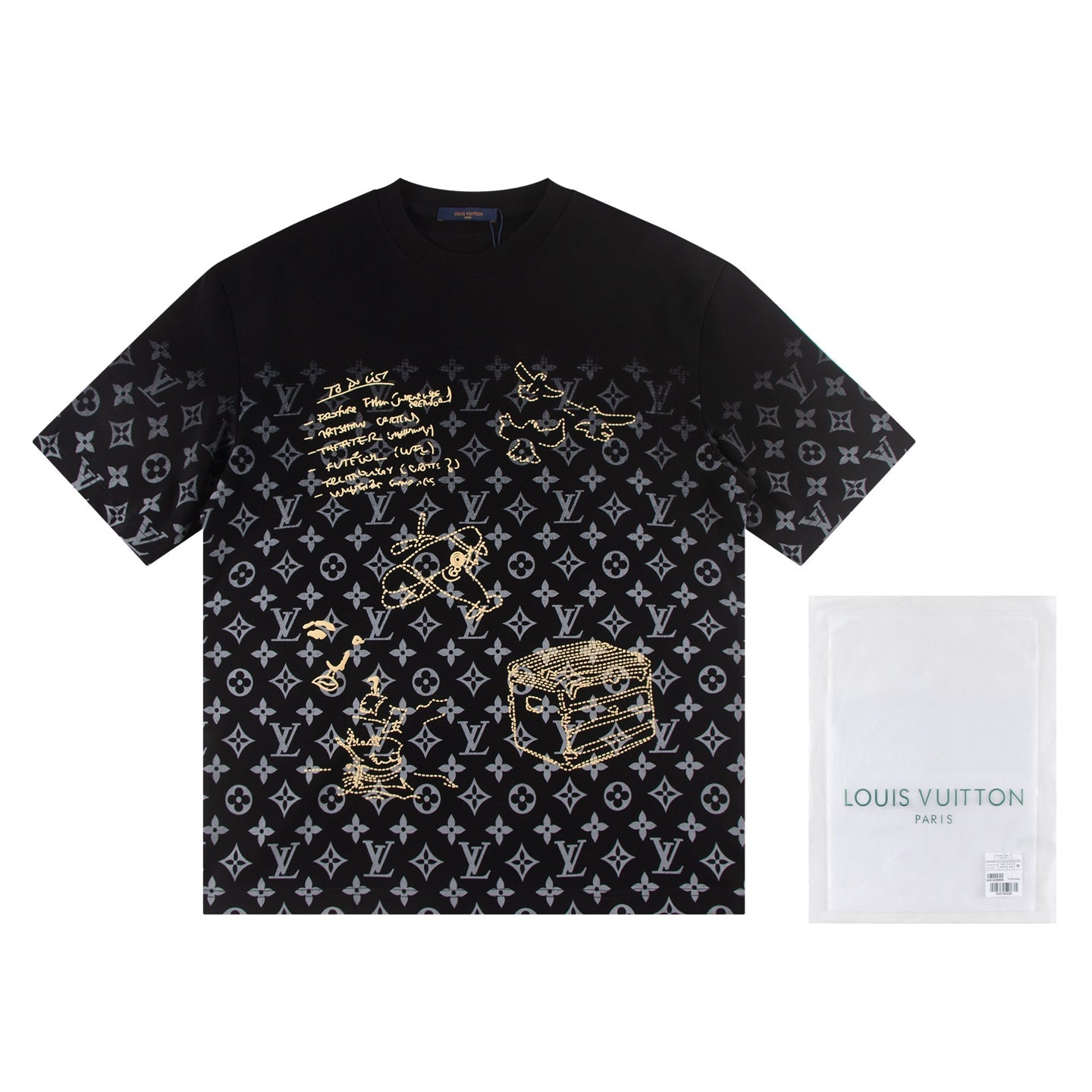 250617 New high-quality full-print distinctive T-shirt