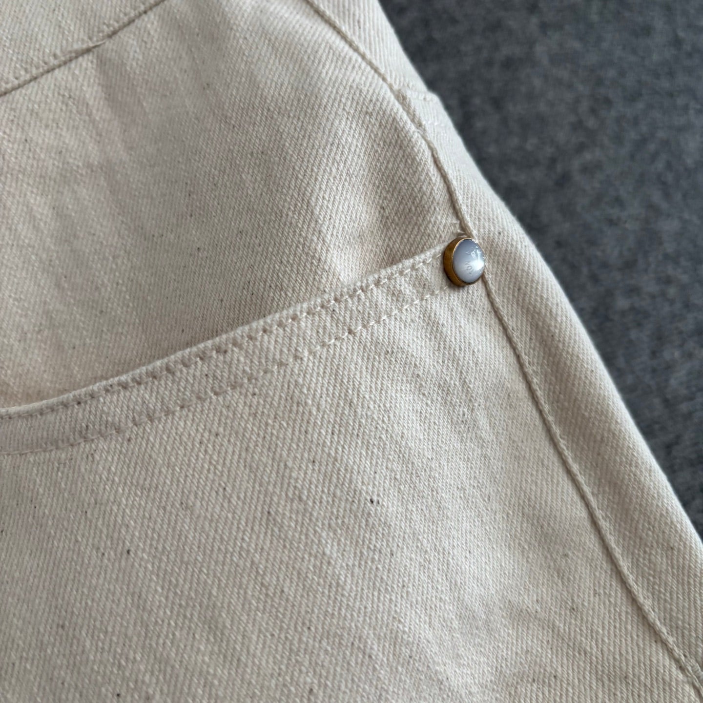 250617 New high-quality light-colored denim cotton shorts