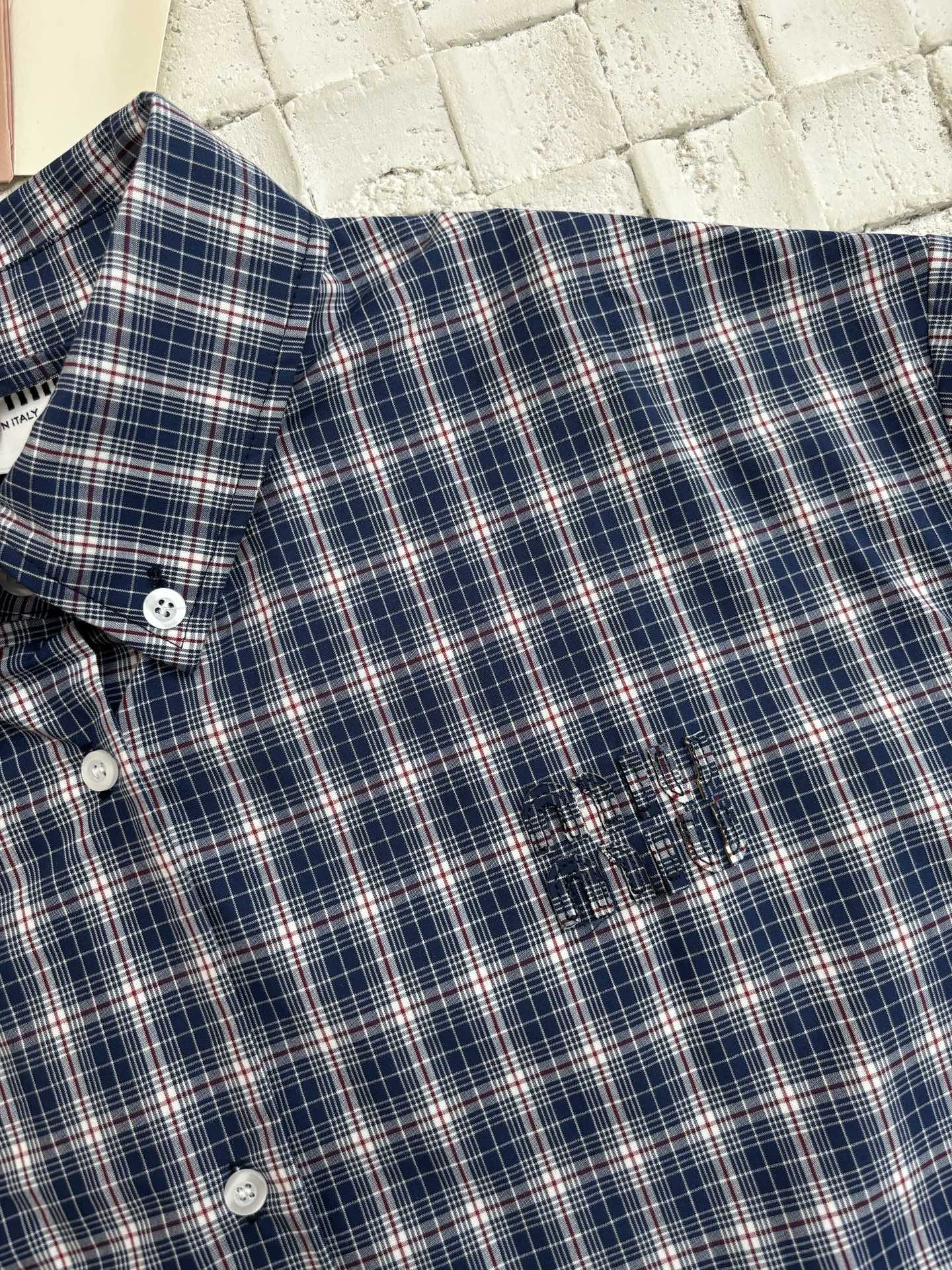 250617 New high-quality patchwork checkered coat