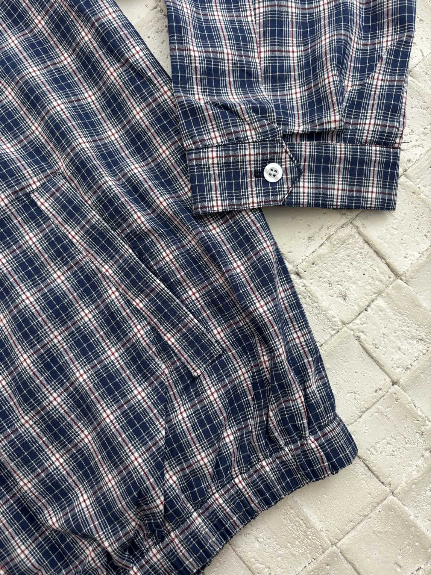 250617 New high-quality patchwork checkered coat