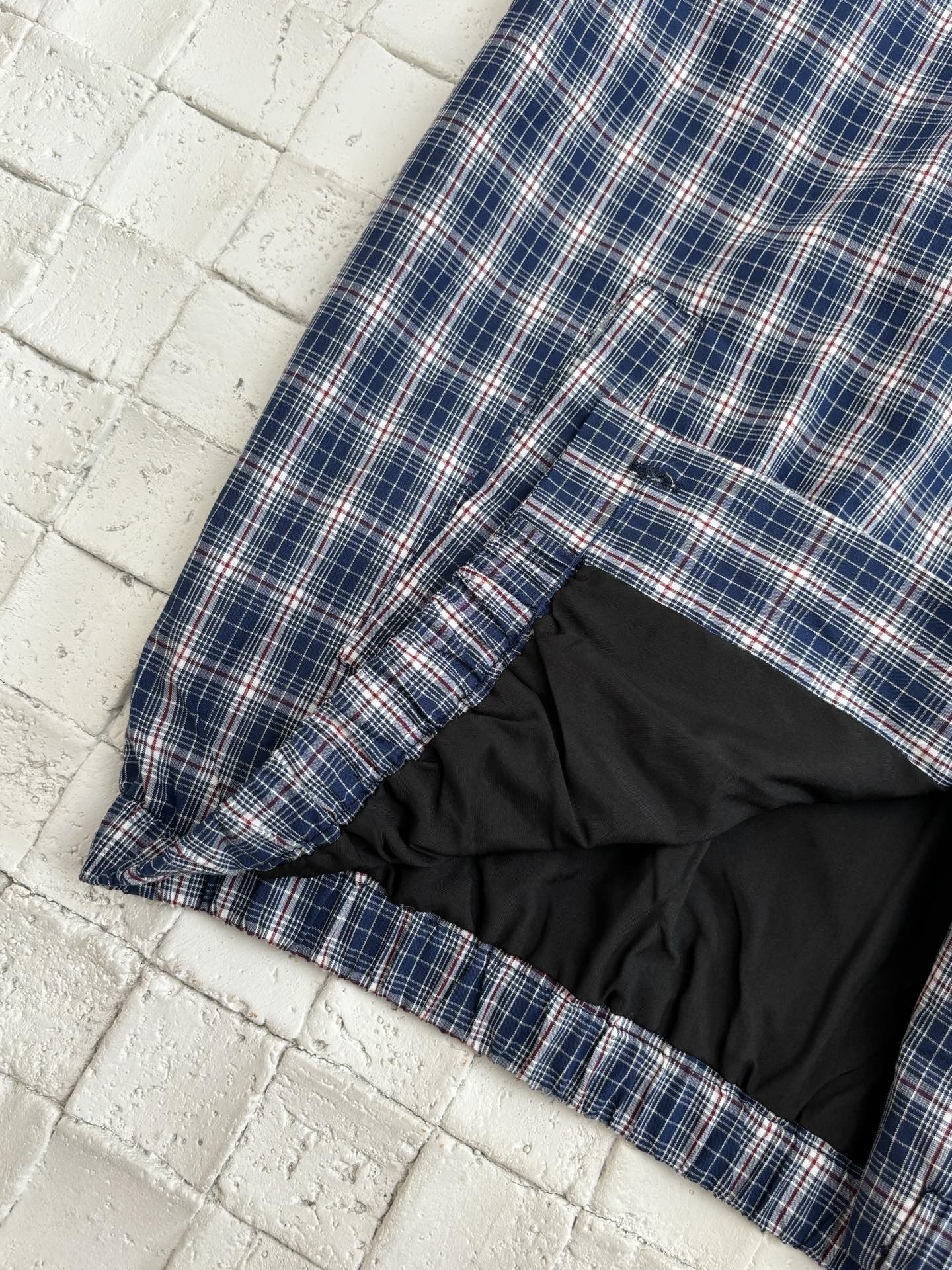 250617 New high-quality patchwork checkered coat