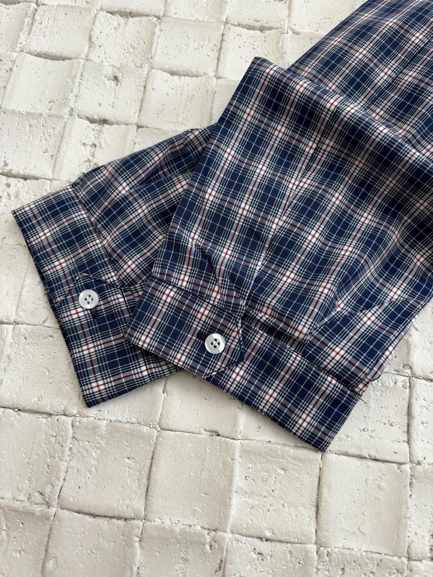 250617 New high-quality patchwork checkered coat
