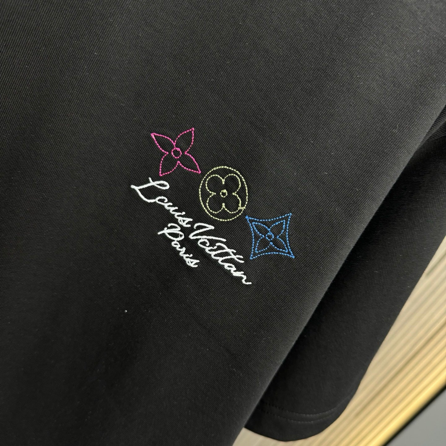 250617 New high-quality washed embroidered T-shirt