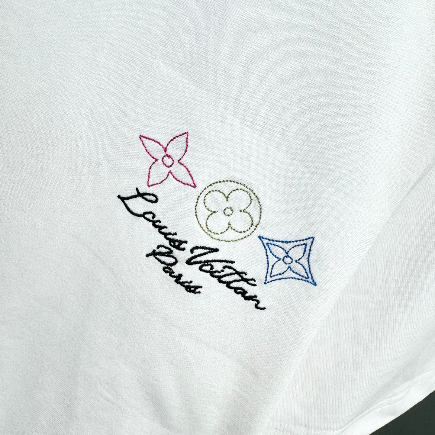 250617 New high-quality washed embroidered T-shirt