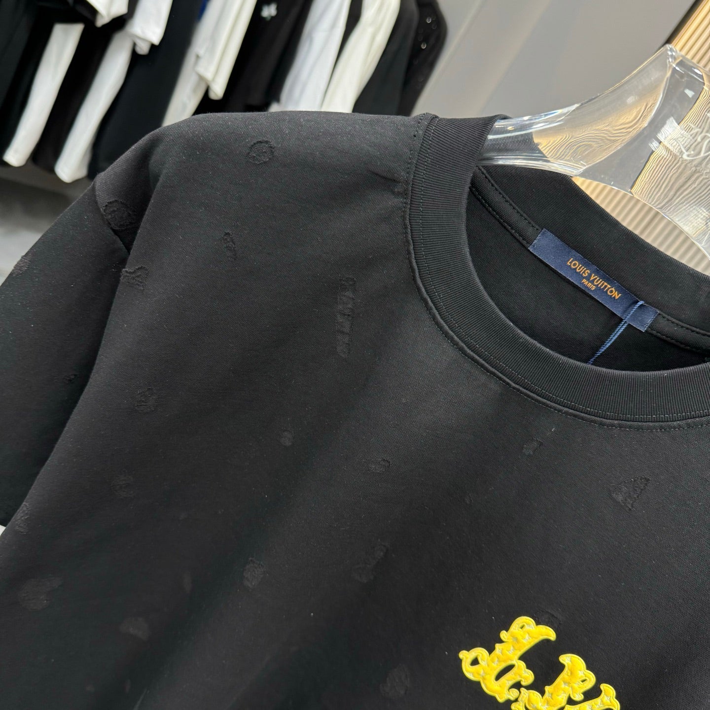 250617 New high-quality distressed printed T-shirt